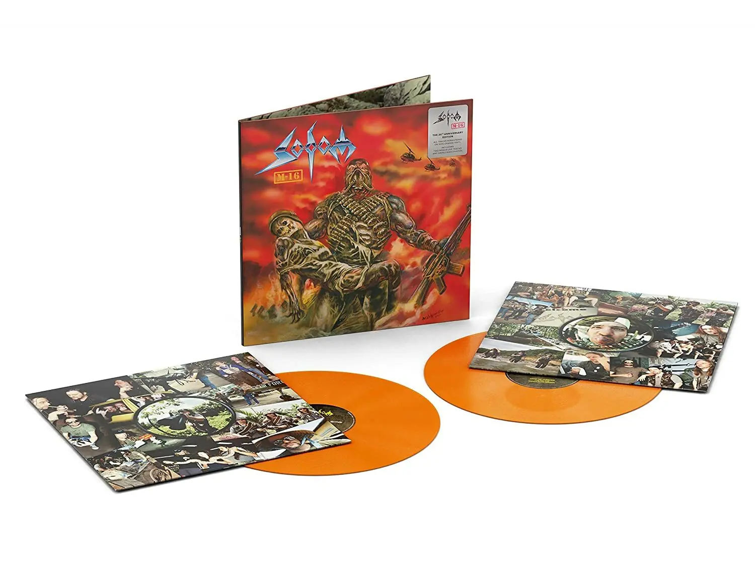 SODOM - M-16 · ORANGE 2LP SODOM - M-16 · ORANGE 2LP (Thrash Metal Vinyl)