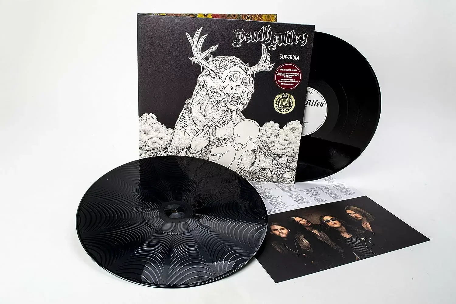 DEATH ALLEY - Superbia · BLACK DOUBLE VINYL
