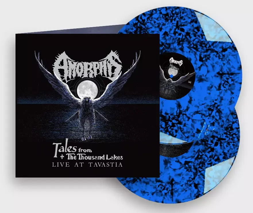 AMORPHIS · Tales From The Thousand Lakes - Live At Tavastia | BLUE/BLACK DUST DLP AMORPHIS · Tales From The Thousand Lakes - Live At Tavastia | BLUE/BLACK DUST DLP (Melodic Death Metal Vinyl)