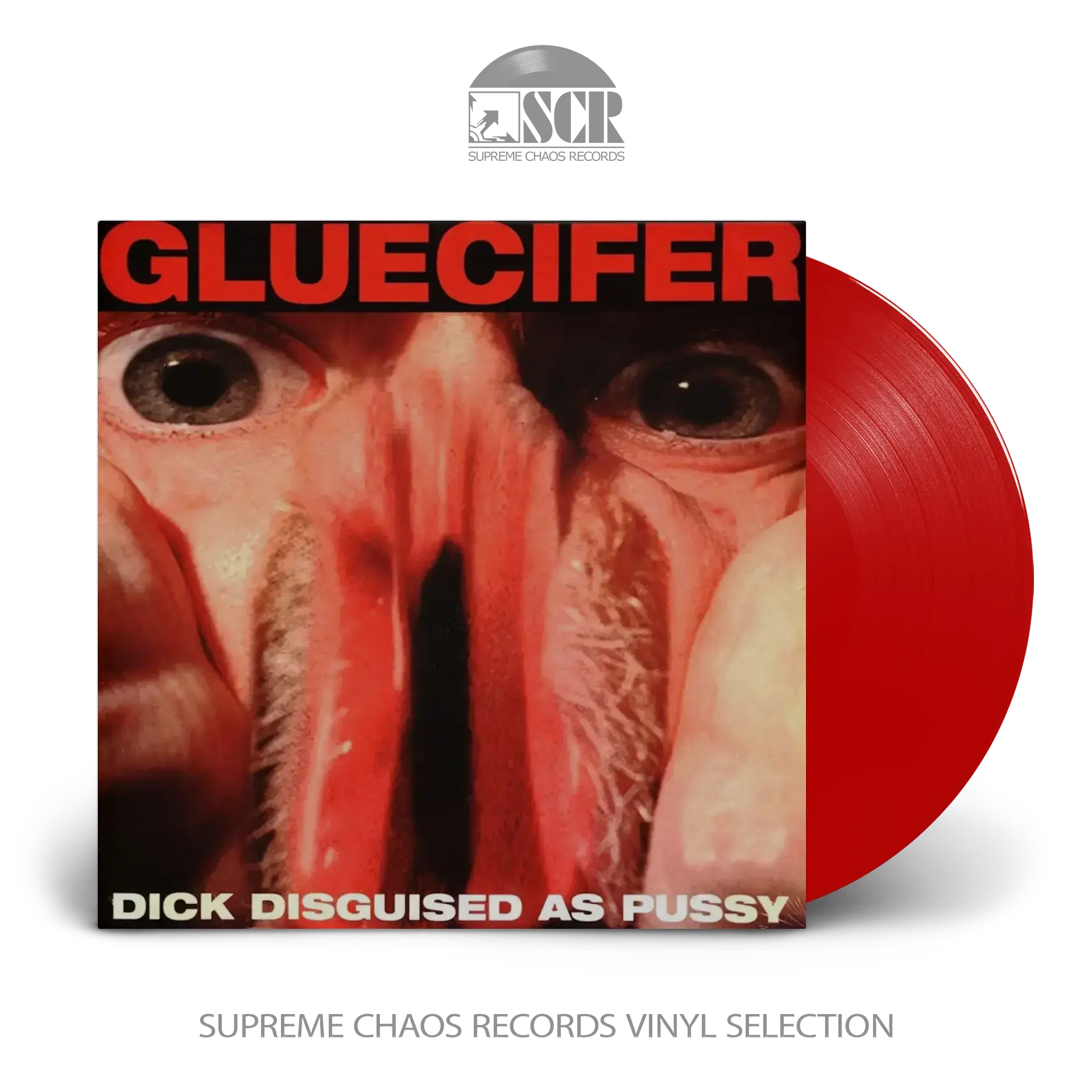 GLUECIFER - Dick Disguised As Pussy · RED LP GLUECIFER - Dick Disguised As Pussy · RED LP (Hard Rock Vinyl)