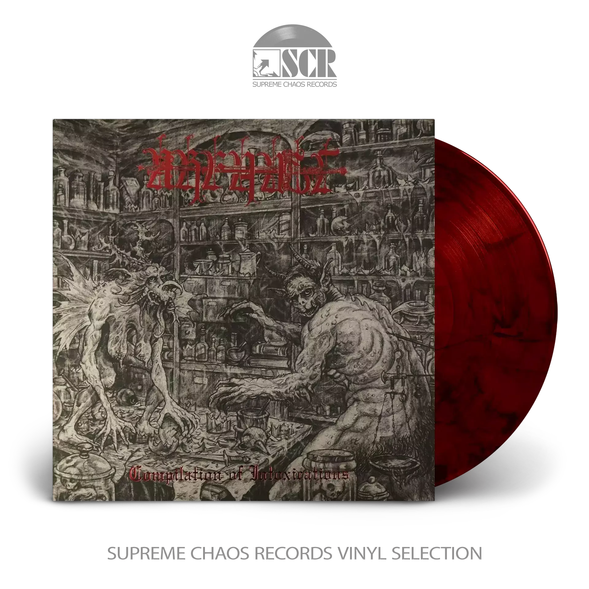 URFAUST - Compilation Of Intoxications · DARK RED LP