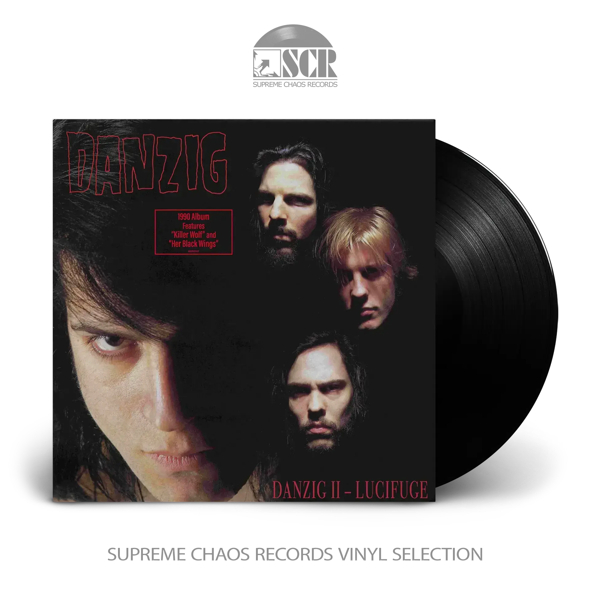 DANZIG · Danzig II: Lucifuge | BLACK LP (Hard Rock/Heavy Metal Vinyl)