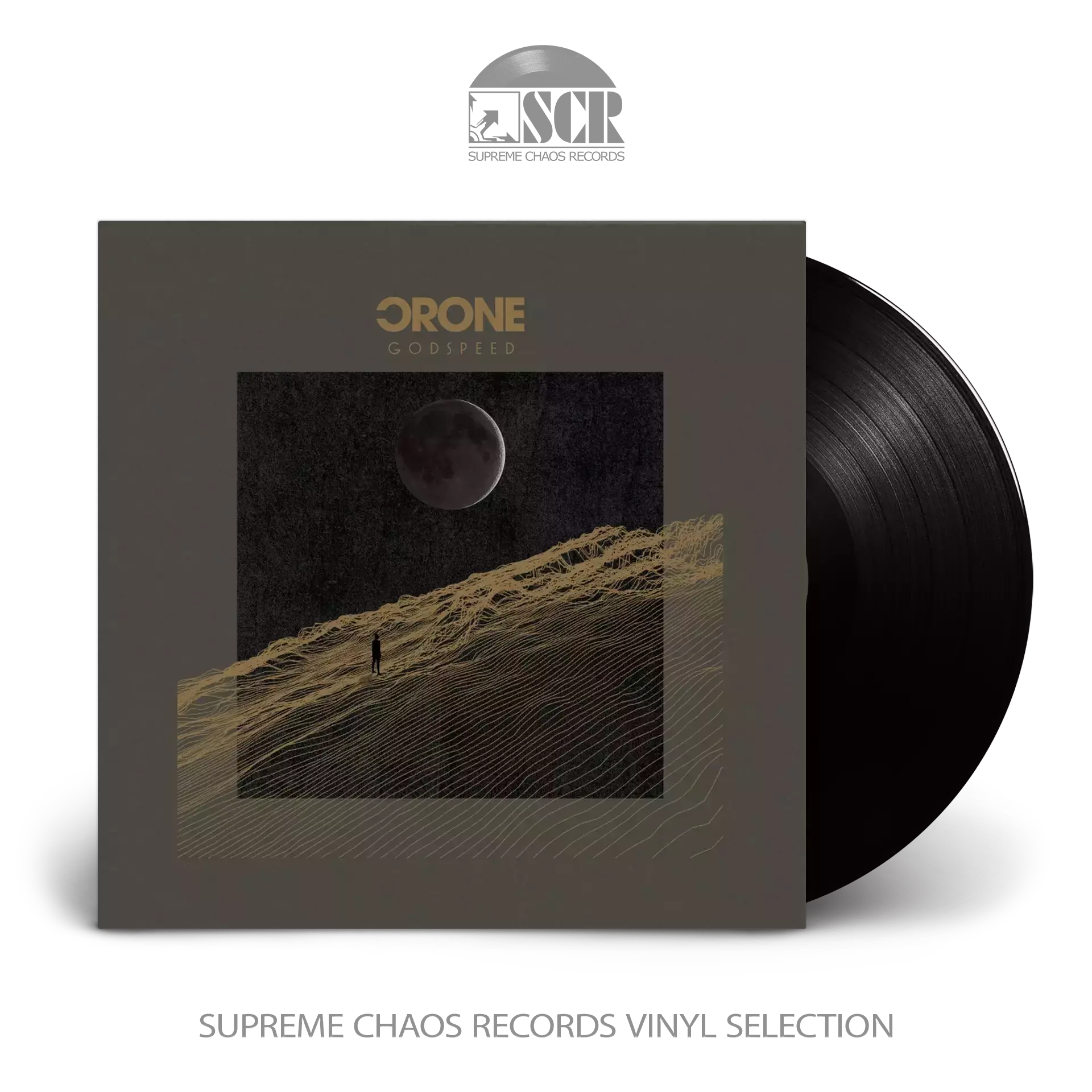 CRONE · Godspeed | BLACK LP (Hard Rock Vinyl)