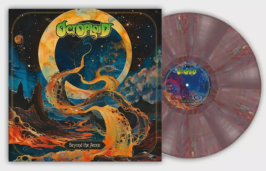 OCTOPLOID · Beyond The Aeons | MARBLED LP (Death Metal Vinyl)