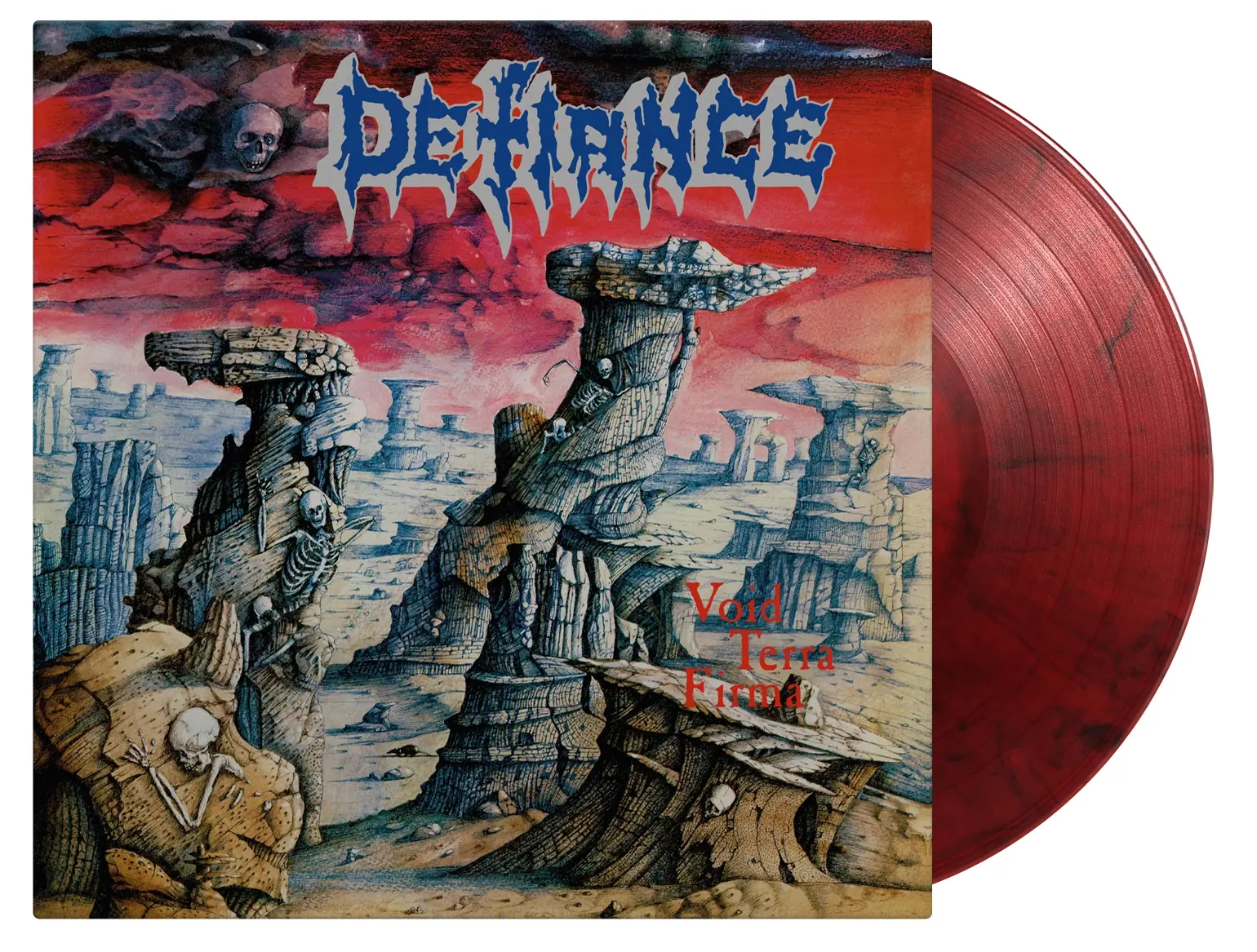DEFIANCE - Void Terra Firma · RED/BLACK MARBLED VINYL