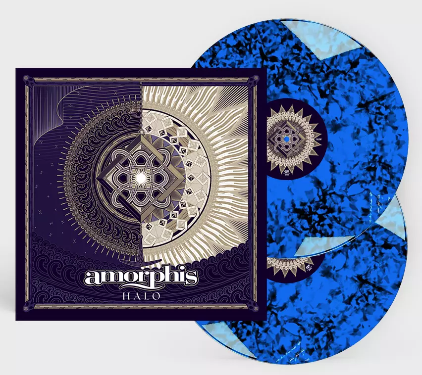 AMORPHIS - Halo · BLUE/BLACK DUST DLP AMORPHIS - Halo · BLUE/BLACK DUST DLP (Progressive Metal Vinyl)