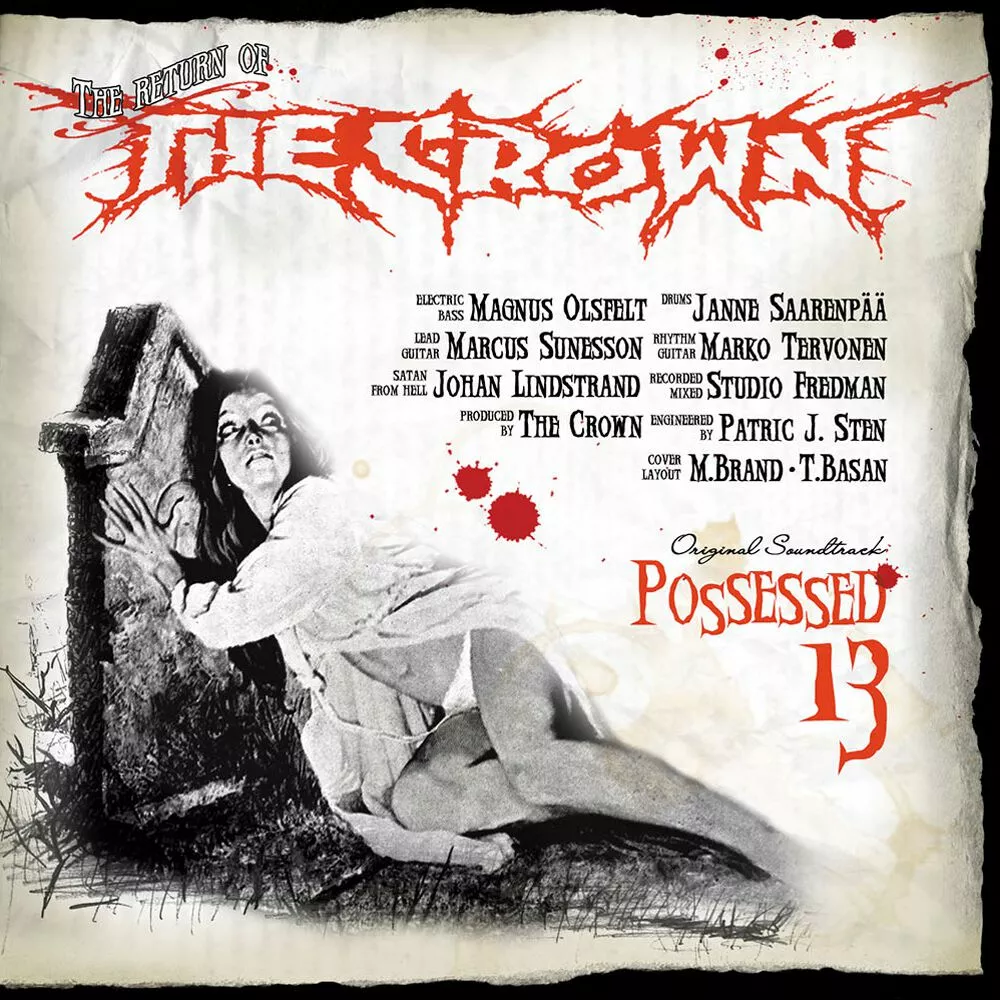 THE CROWN - Possessed 13 [RED/BLACK LP] 1