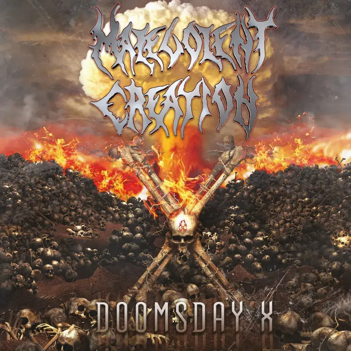 MALEVOLENT CREATION - Doomsday X · GREY LP 1