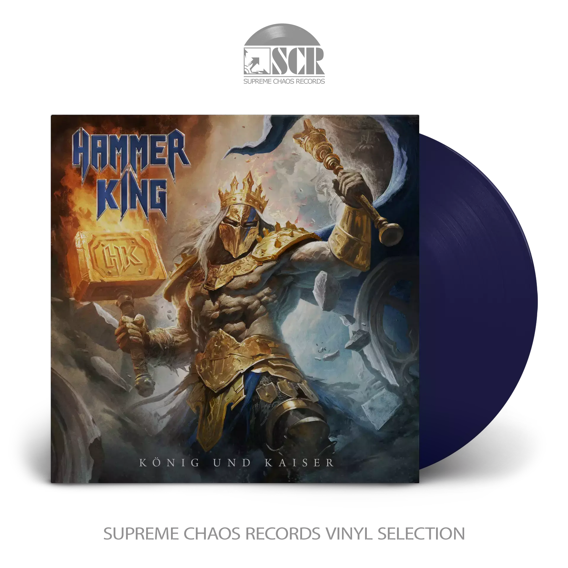 HAMMER KING - König Und Kaiser · ROYAL BLUE LP