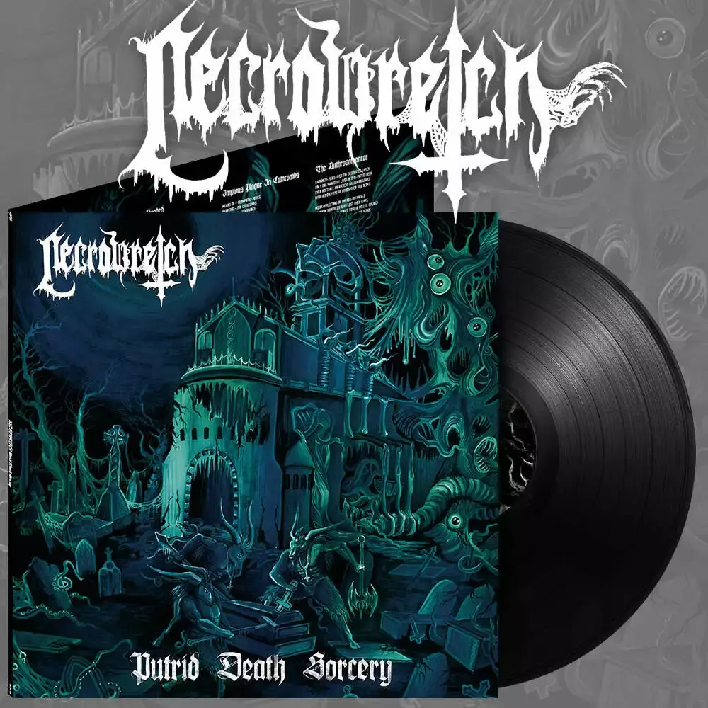 NECROWRETCH - Putrid Death Sorcery · BLACK LP
