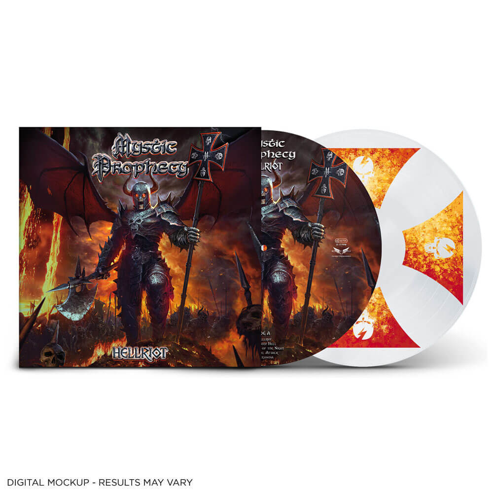 MYSTIC PROPHECY - Hellriot (Black/Firey Cross) [PICTURE DISC LP]