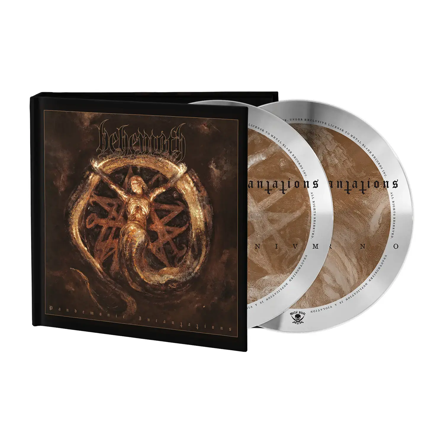 BEHEMOTH · Pandemonic Incantations | DIGIBOOK 2CD BEHEMOTH · Pandemonic Incantations | DIGIBOOK 2CD (Black Metal/Death Metal CDs)