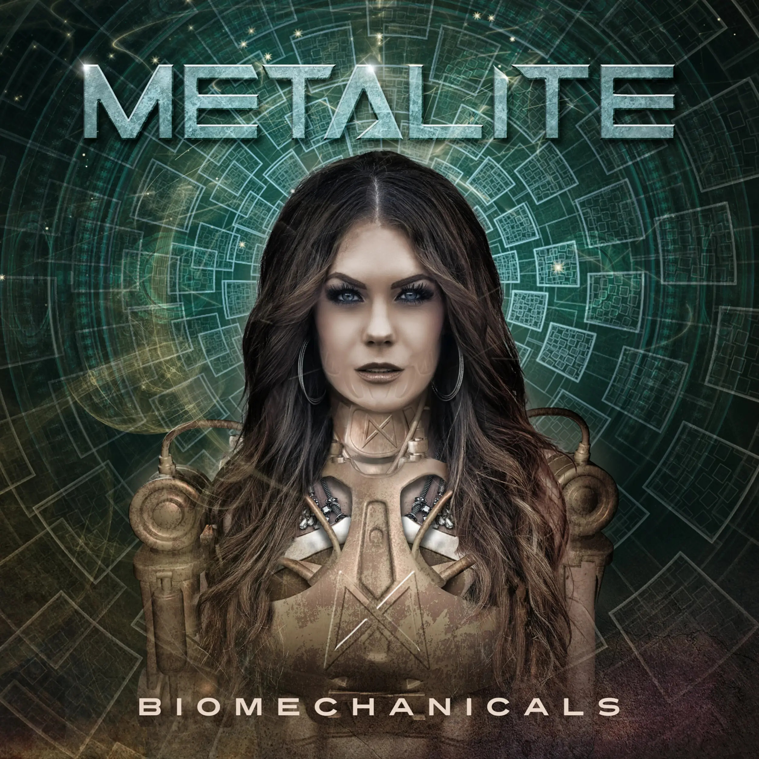 METALITE · Biomechanicals | SILVER LP (Heavy Metal Vinyl) · Picture 1