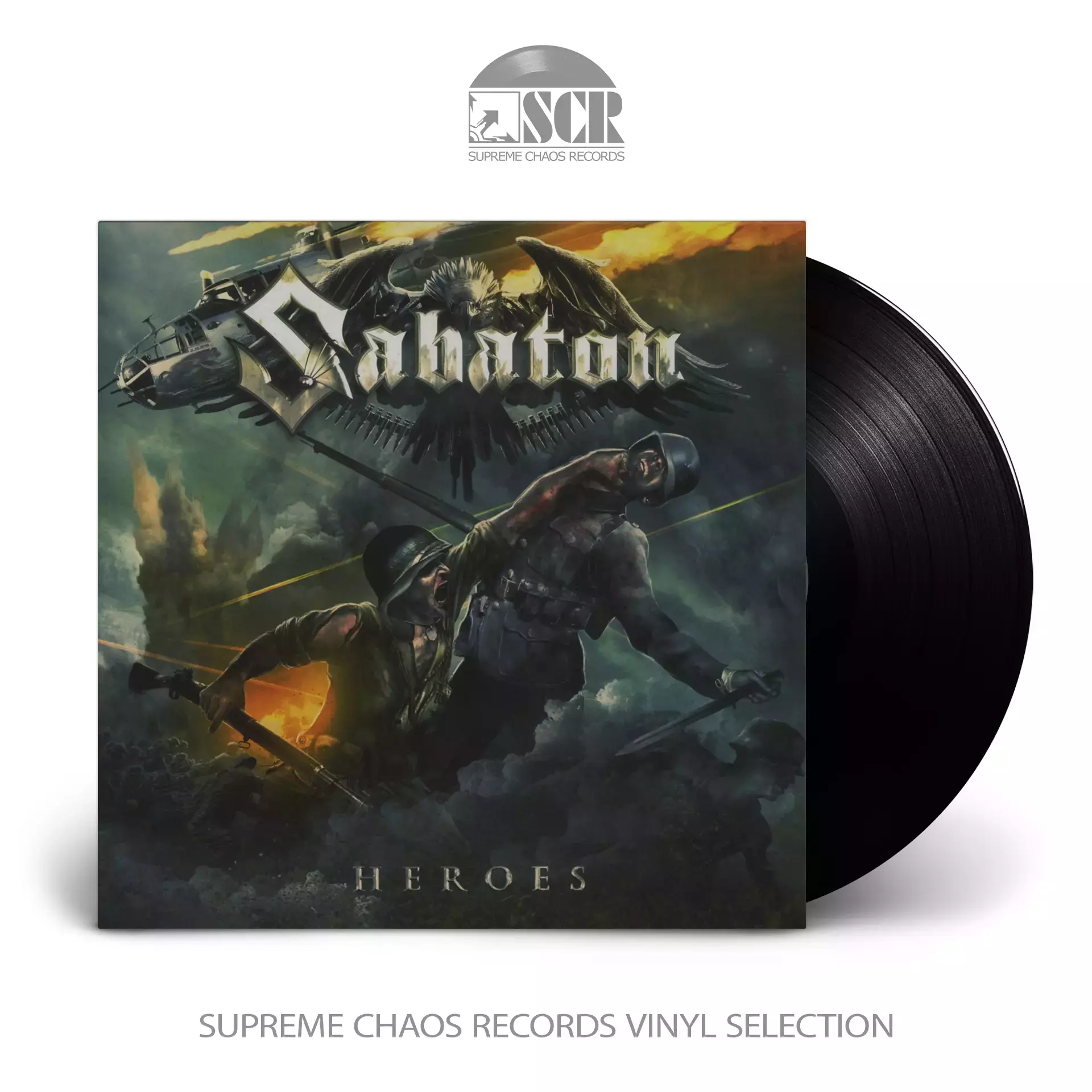 SABATON - Heroes · BLACK LP (Heavy Metal Vinyl)