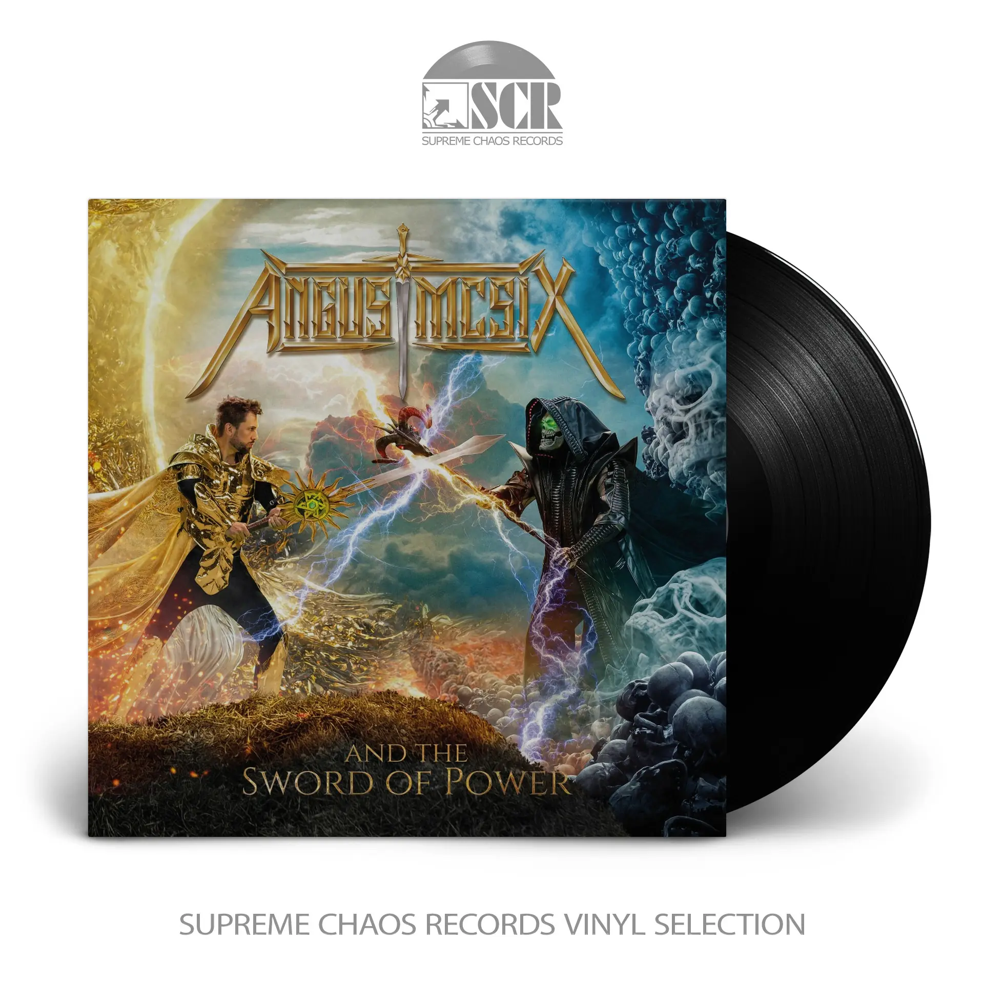 ANGUS MCSIX - Angus Mcsix And The Sword Of Power · BLACK LP
