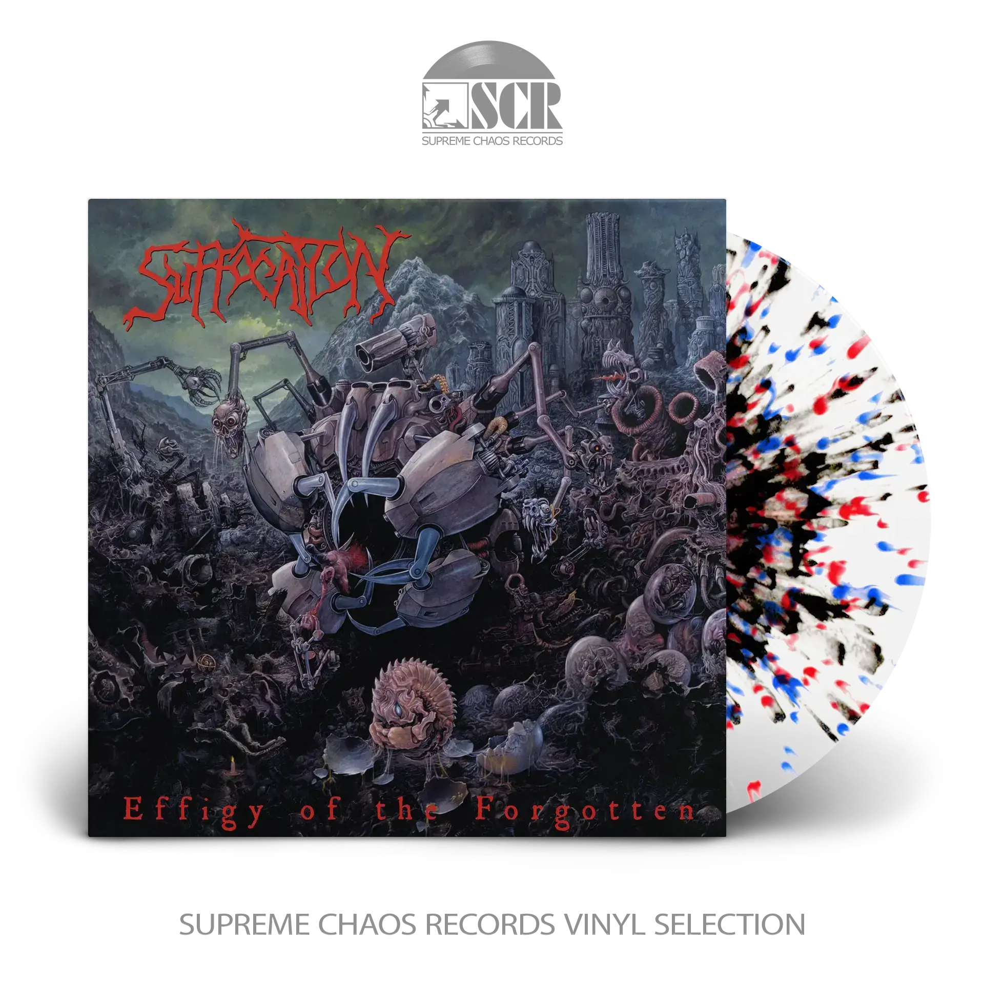 SUFFOCATION - Effigy of the Forgotten · SPLATTER LP (Death Metal Vinyl)