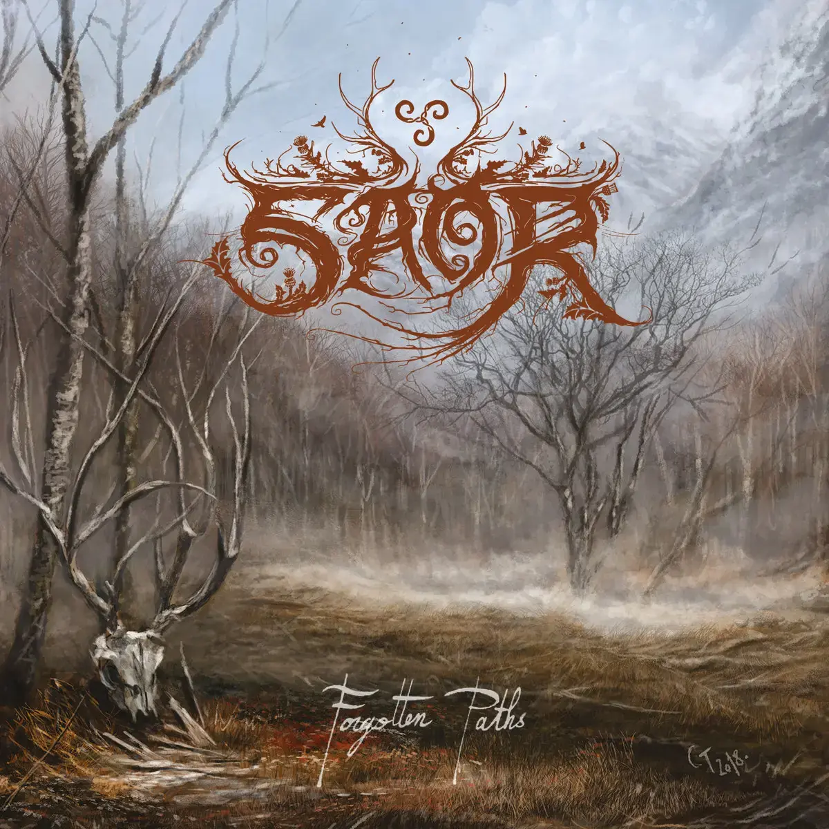 SAOR - Forgotten Paths · DIGIPAK CD (Atmospheric Black Metal/Progressive Metal/Post-Met CDs)