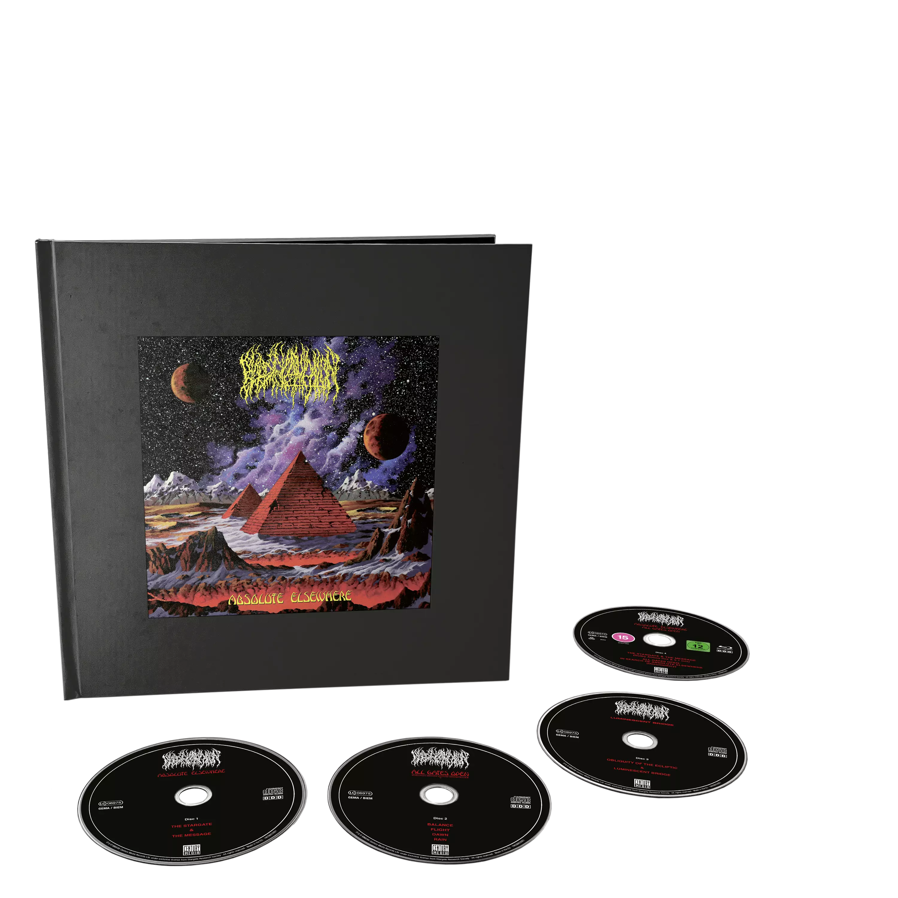 BLOOD INCANTATION - Absolute Elsewhere [LIMITED DELUXE 3CD + BLU-RAY ARTBOOK]
