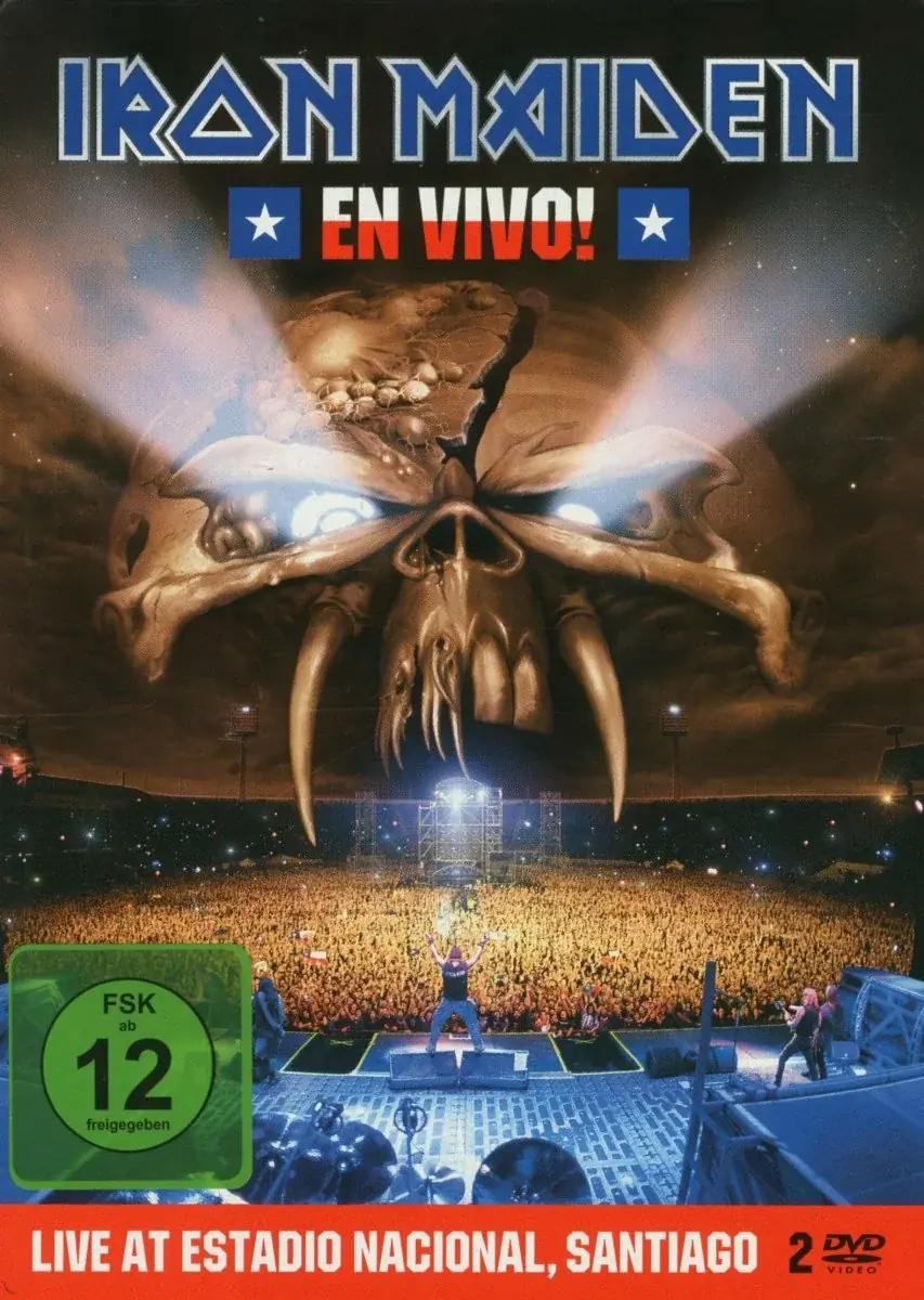 IRON MAIDEN - En Vivo! Live In Santiago De Chile · 2 DVD BOX