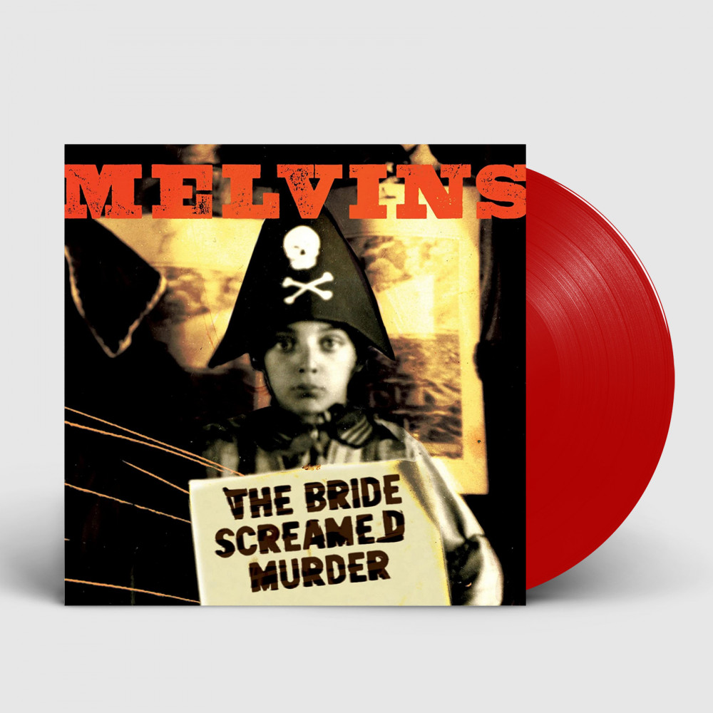 MELVINS · The Bride Screamed Murder | RED LP MELVINS · The Bride Screamed Murder | RED LP (Progressive Rock/Heavy Metal Vinyl)