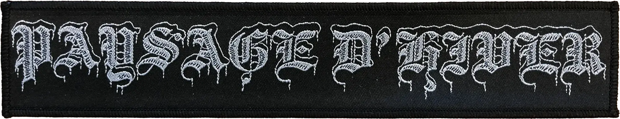 PAYSAGE D'HIVER · Big Logo | PATCH (Black Metal/Ambient Others)