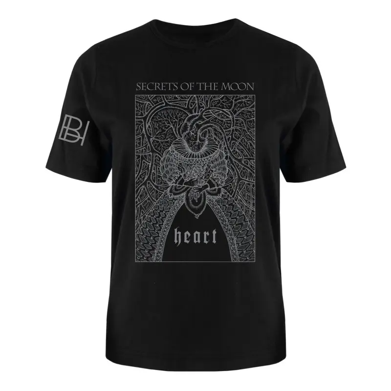 SECRETS OF THE MOON · Heart T-Shirt | TS-XL SECRETS OF THE MOON · Heart T-Shirt | TS-XL (Progressive Metal Clothes)