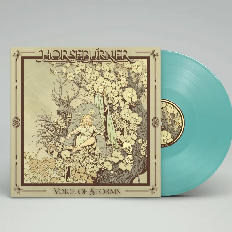 HORSEBURNER - Voice of Storms · ICE BLUE LP (Sludge Vinyl)