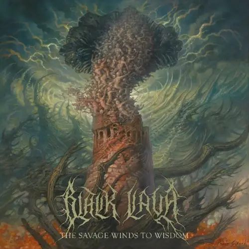 BLACK LAVA · The Savage Winds To Wisdom | BLACK LP (Black Metal Vinyl) · Picture 1