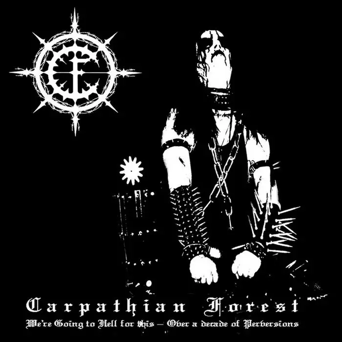 CARPATHIAN FOREST - We're going to hell for this (Over a decade of Perversions) · DLP CARPATHIAN FOREST - We're going to hell for this (Over a decade of Perversions) · DLP (Black Metal Vinyl)