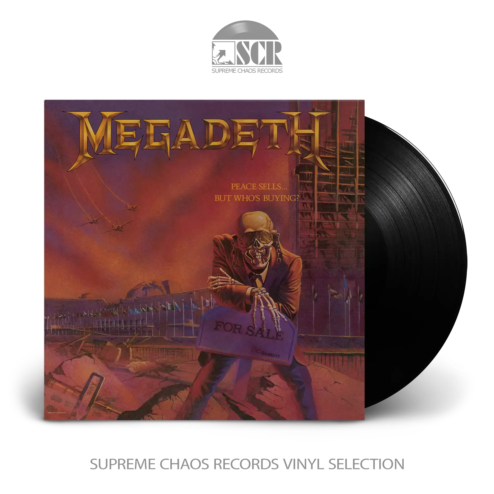 MEGADETH - Peace Sells... But Who's Buying? · BLACK LP MEGADETH - Peace Sells... But Who's Buying? · BLACK LP (Heavy Metal/Thrash Metal Vinyl)