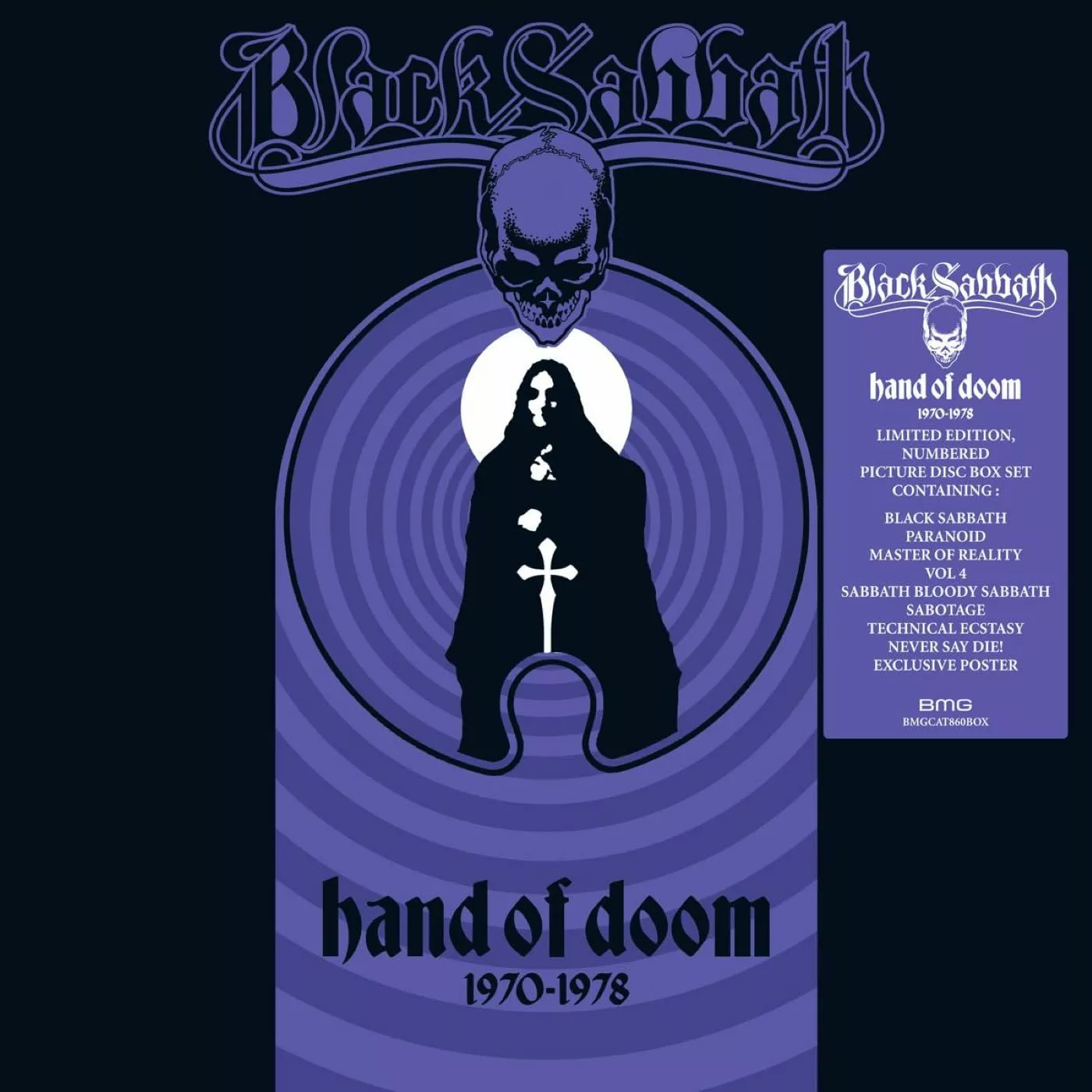 BLACK SABBATH - Hand Of Doom · 8 PICTURE DISC BOXSET (Heavy Metal/Hardrock Vinyl) · Picture 1