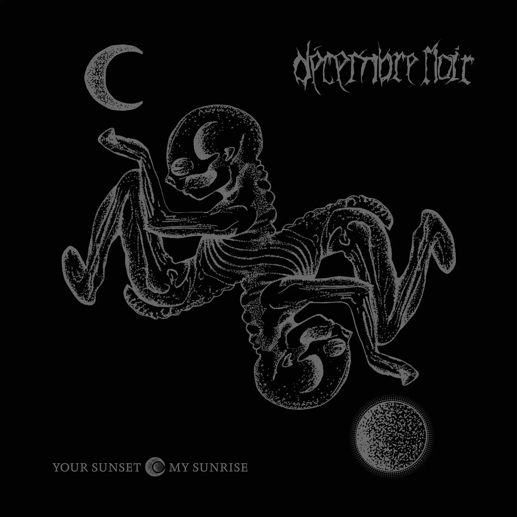 DÉCEMBRE NOIR - Your Sunset / My Sunrise · BLACK LP (Death Doom Vinyl) · Picture 1
