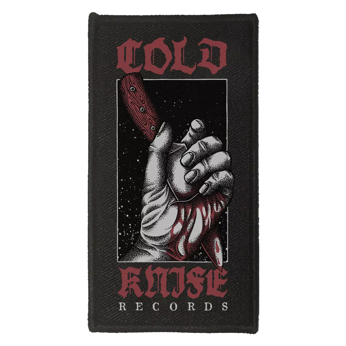 Cold Knife Records · Rectangular Logo Patch | Patch Merchandise