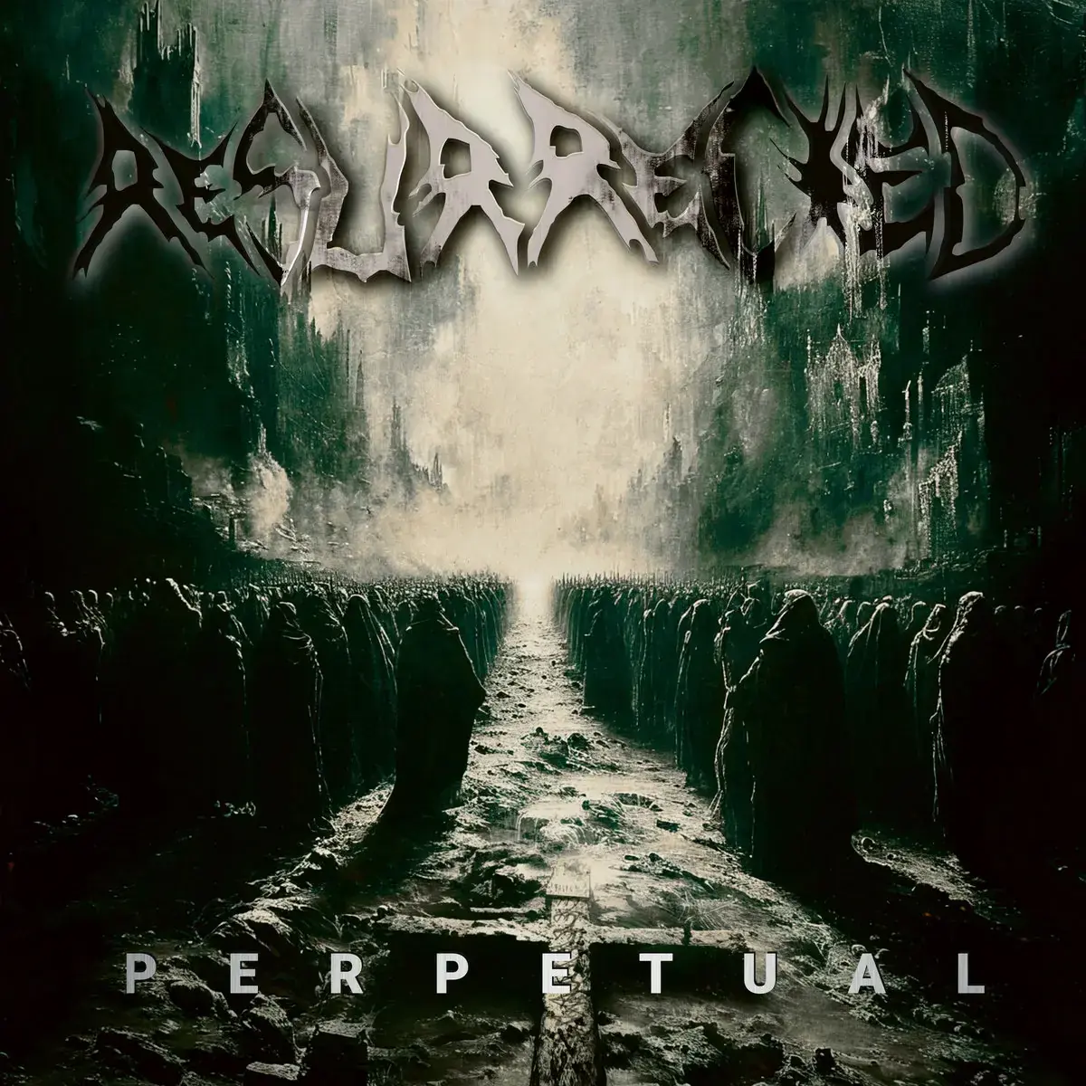 RESURRECTED - Perpetual · BLACK LP · Picture 1 RESURRECTED - Perpetual · BLACK LP (Death Metal Vinyl) · Picture 1