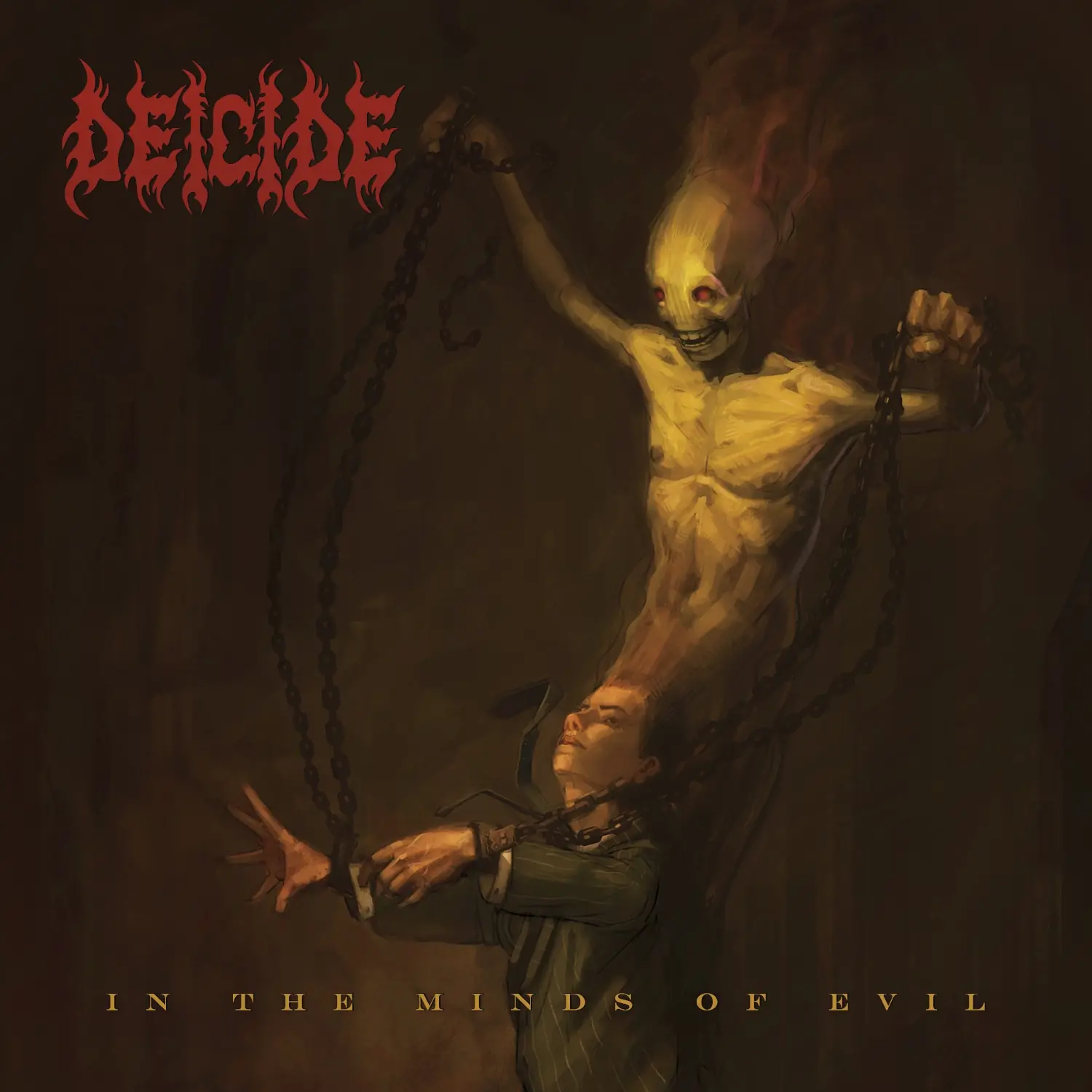 DEICIDE - In The Minds Of Evil (Re-Issue 2023) · TRANSPARENT SUN YELLOW LP 1