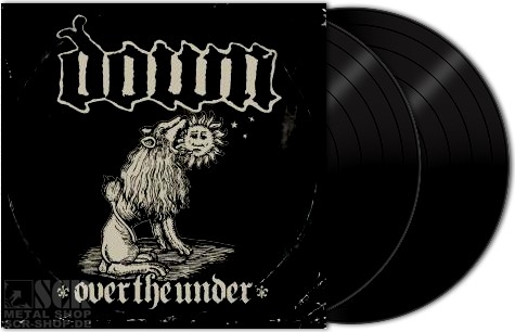 DOWN - Over The Under · BLACK 2LP