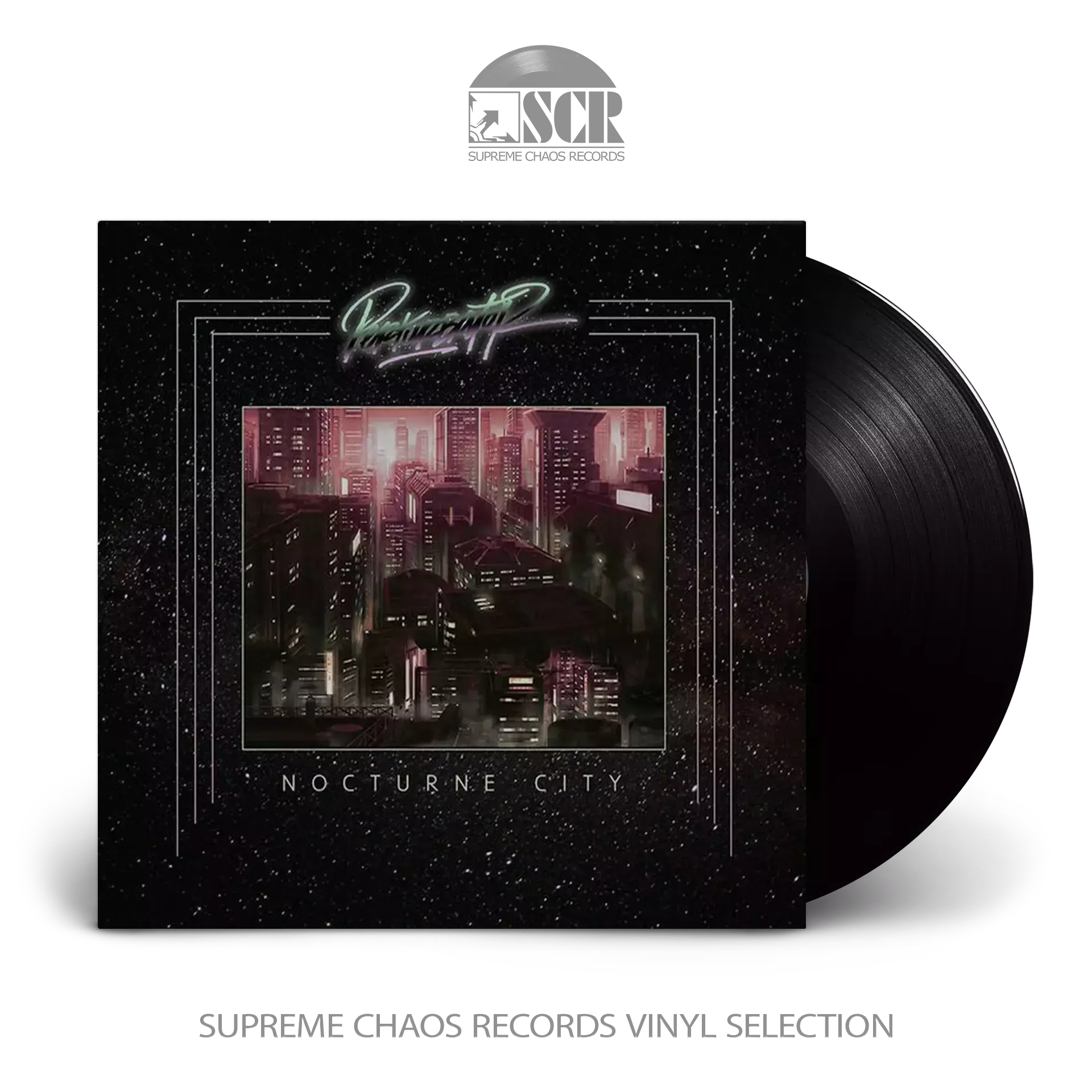 PERTURBATOR · Nocturne City | BLACK LP PERTURBATOR · Nocturne City | BLACK LP (Darkwave Vinyl)