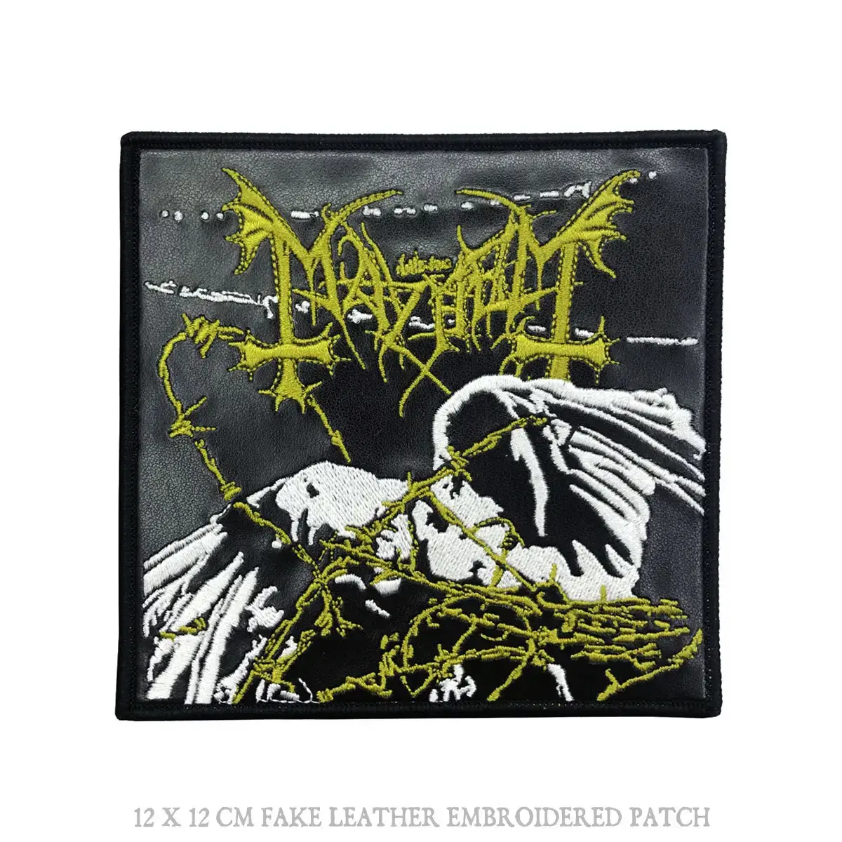 MAYHEM - Grand Declaration Of War · RED SILVER SUNBURST LP (Black Metal Vinyl) · Picture 3