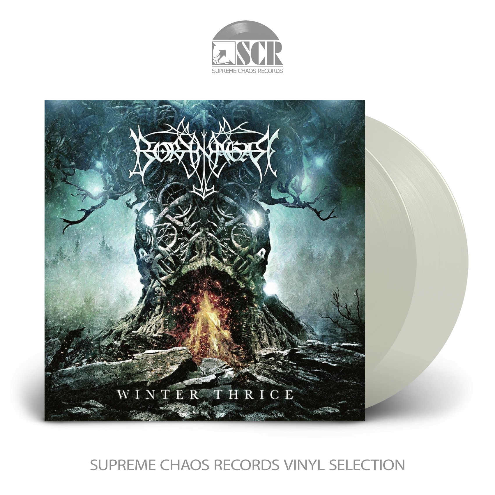BORKNAGAR - Winter Thrice · CLEAR 2LP BORKNAGAR - Winter Thrice · CLEAR 2LP (Progressive Metal Vinyl)