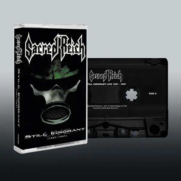 SACRED REICH - Still Ignorant (Live) · BLACK TAPE SACRED REICH - Still Ignorant (Live) · BLACK TAPE (Thrash Metal Tapes)