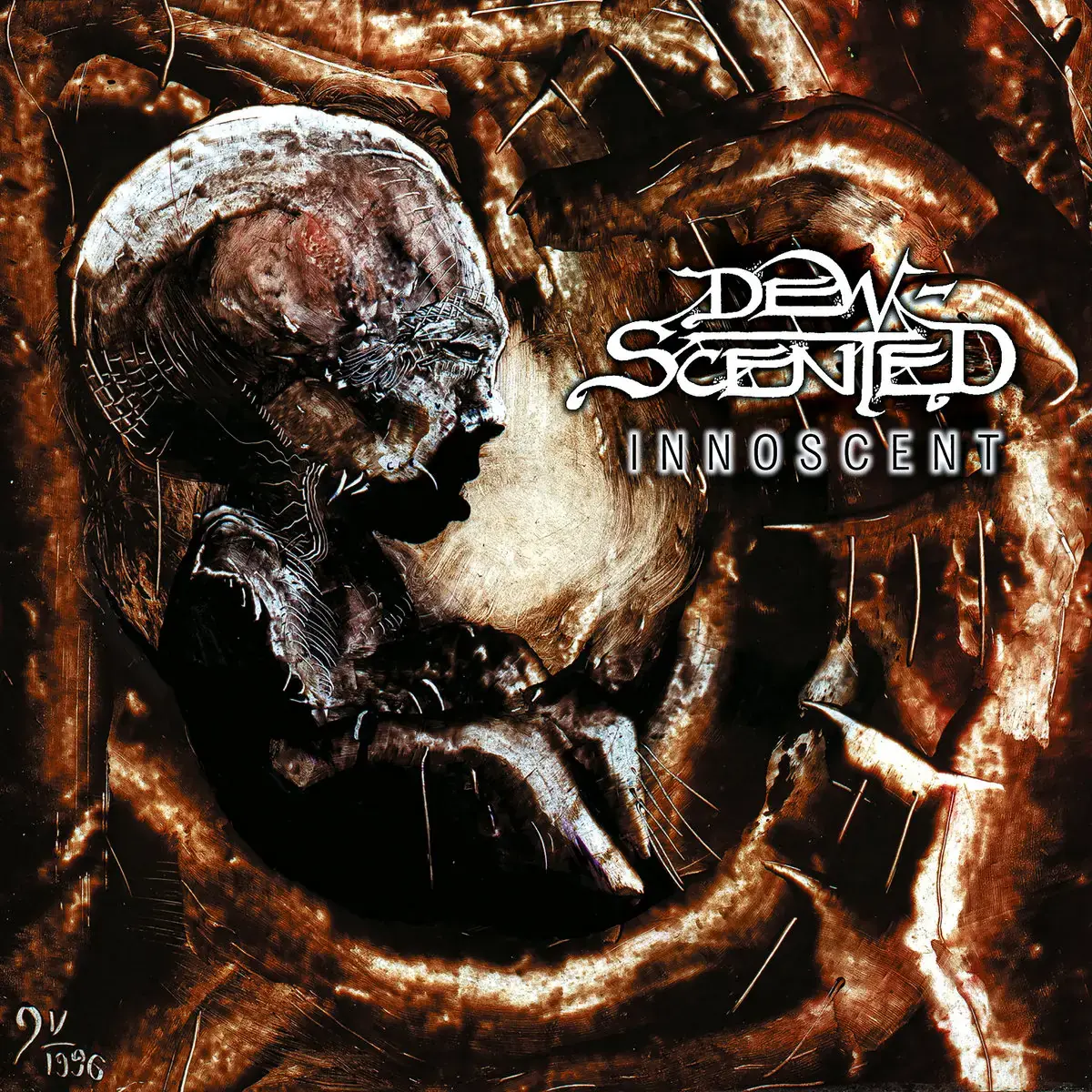DEW-SCENTED - Innoscent · DARK OLIVE LP (Thrash Metal Vinyl) · Bild 1
