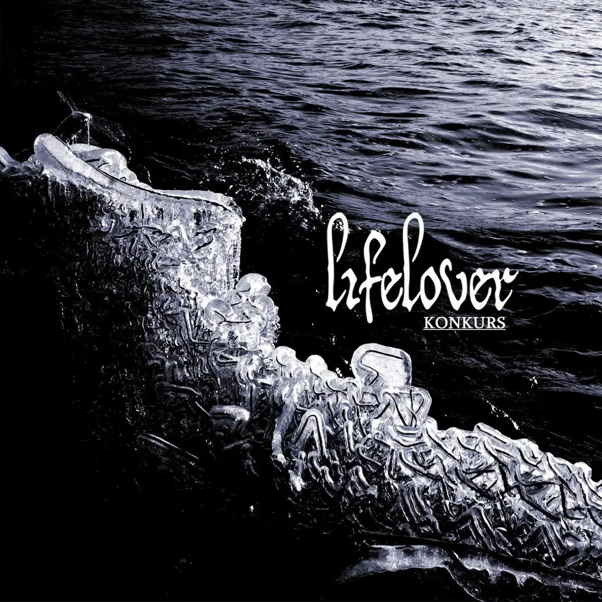 LIFELOVER - Konkurs · SMOKE MARBLED 2LP (Depressive Black Metal Vinyl) · Picture 1
