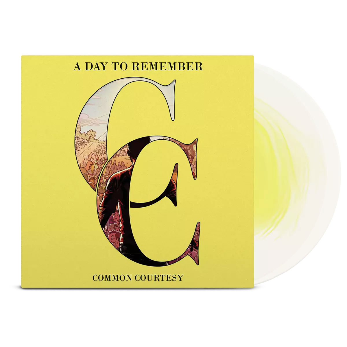 A DAY TO REMEMBER · Common Courtesy | LEMON CLEAR DLP A DAY TO REMEMBER · Common Courtesy | LEMON CLEAR DLP (Metalcore Vinyl)