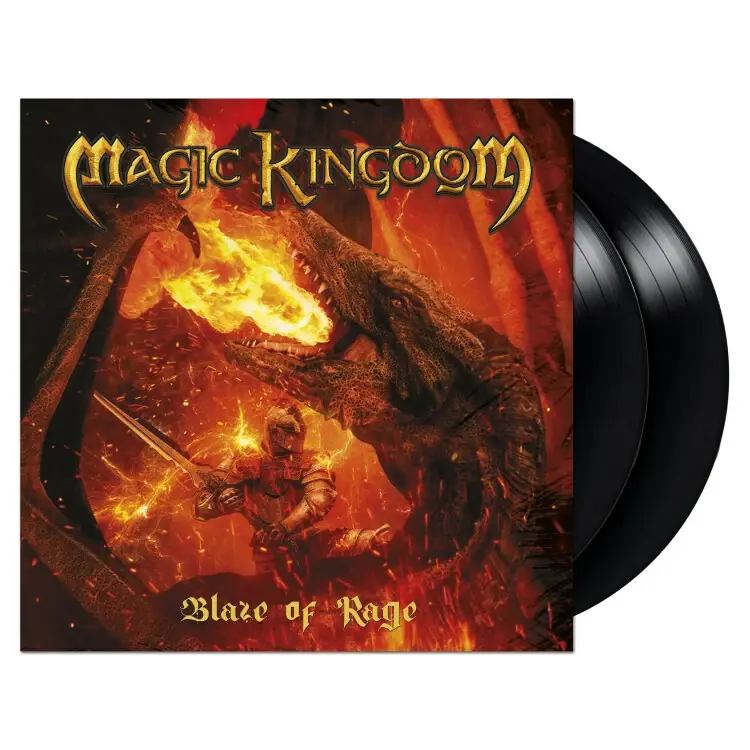 MAGIC KINGDOM · Blaze Of Rage | BLACK DLP MAGIC KINGDOM · Blaze Of Rage | BLACK DLP (Power Metal Vinyl)
