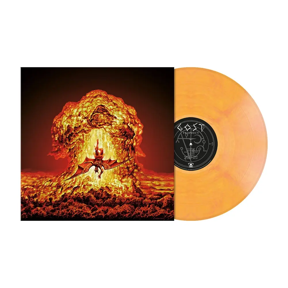 GOST - Prophecy · FIREFLY GLOW MARBLED LP GOST - Prophecy · FIREFLY GLOW MARBLED LP (Dark Wave Vinyl)