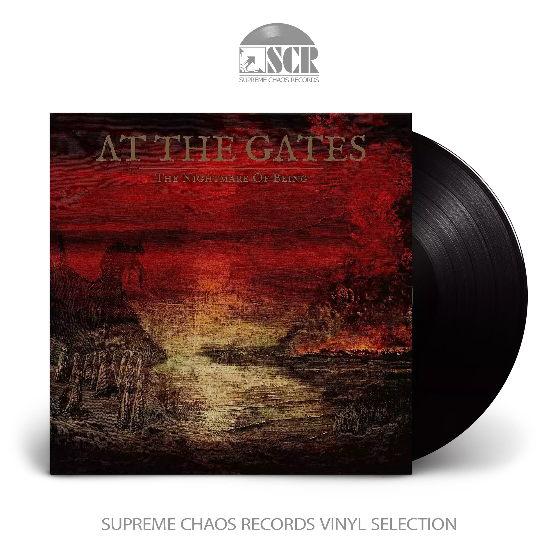 AT THE GATES · The Nightmare Of Being | BLACK LP AT THE GATES · The Nightmare Of Being | BLACK LP (Death Metal Vinyl)