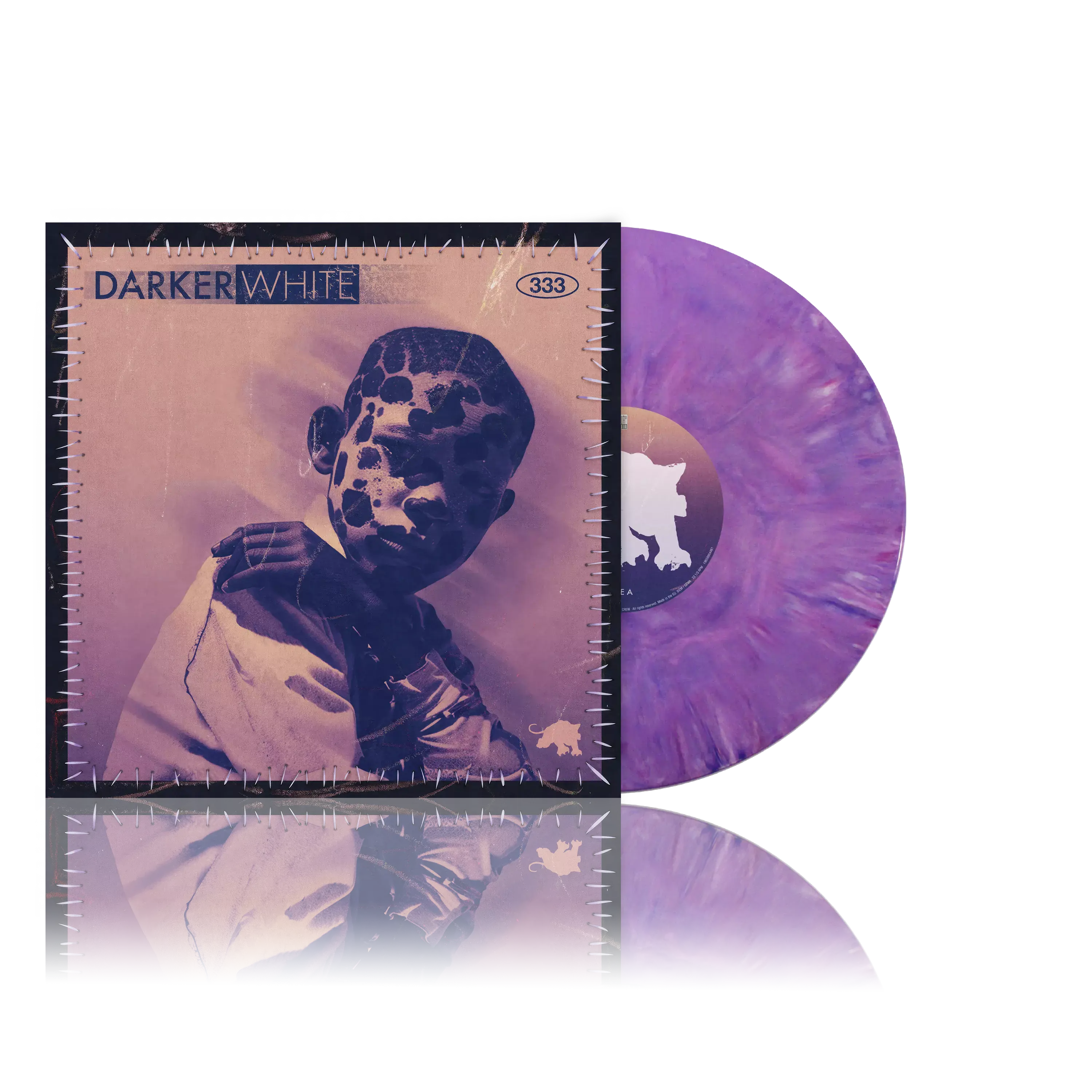 FEVER 333 · Darker White | WHITE/LILAC/TRANSPARENT MAGENTA MARBLED LP FEVER 333 · Darker White | WHITE/LILAC/TRANSPARENT MAGENTA MARBLED LP (Nu Metal Vinyl)