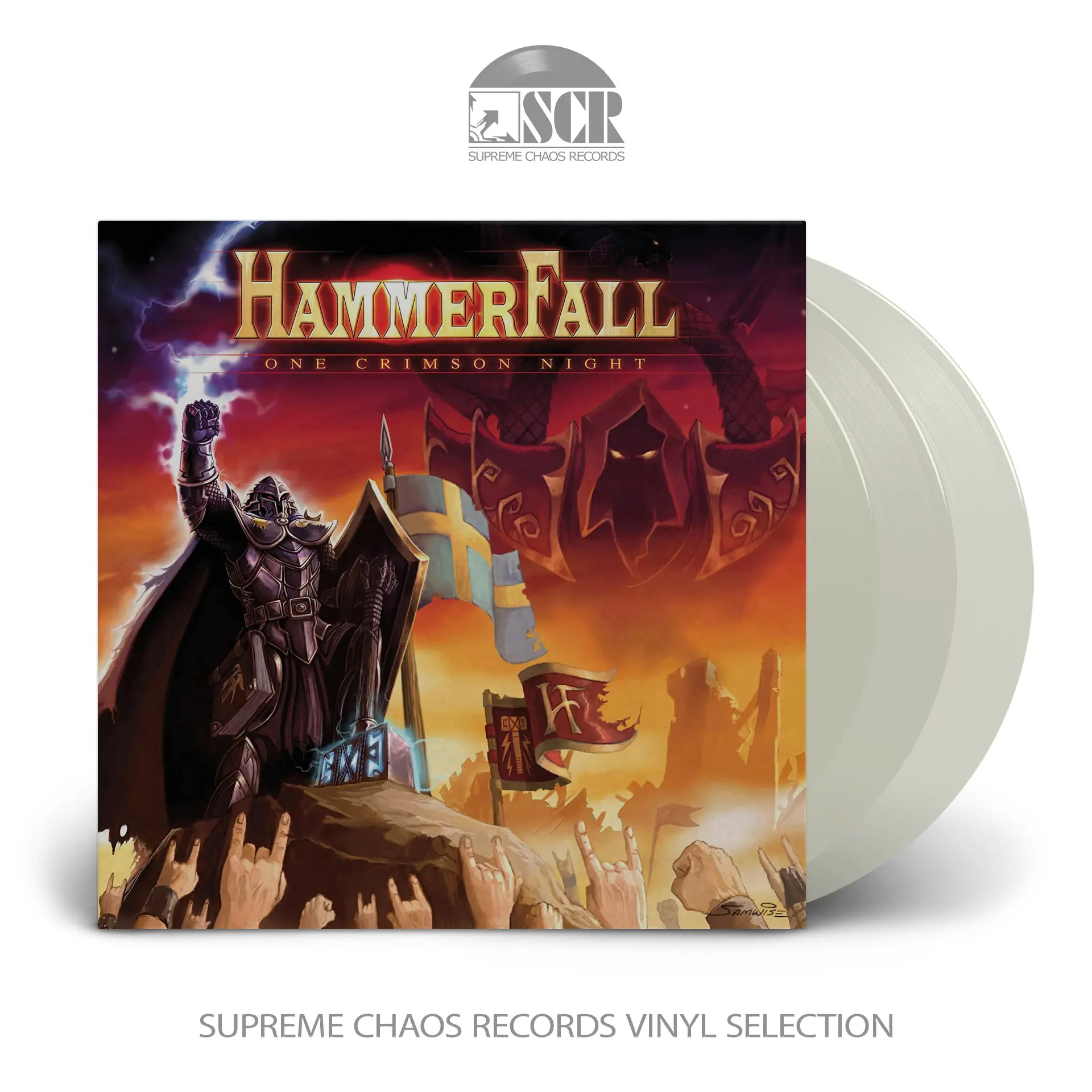 HAMMERFALL - One Crimson Night (Live) · CLEAR 3LPBOXSET