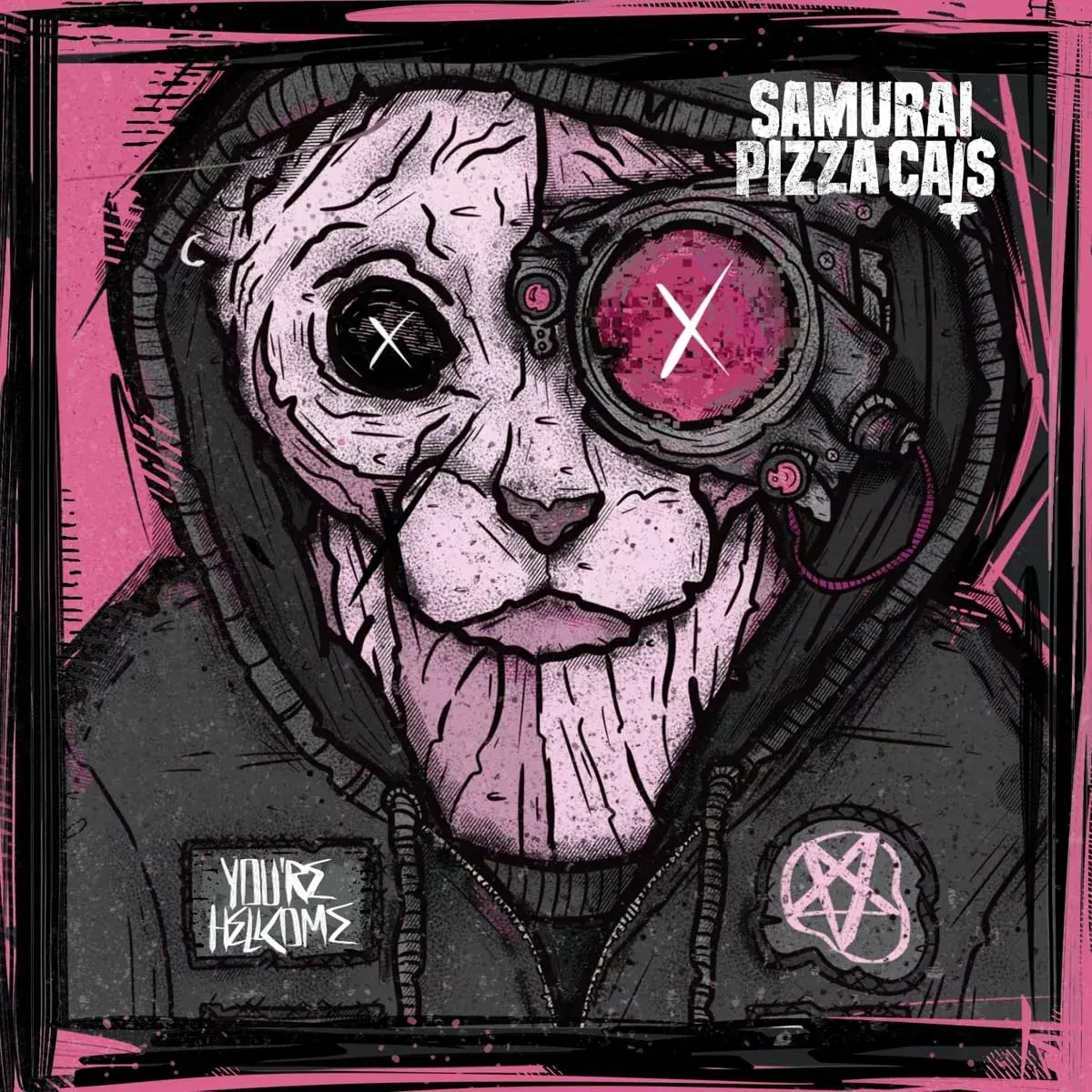 SAMURAI PIZZA CATS · You're Hellcome | DIGIPAK CD SAMURAI PIZZA CATS · You're Hellcome | DIGIPAK CD (Alternative Metal CDs)