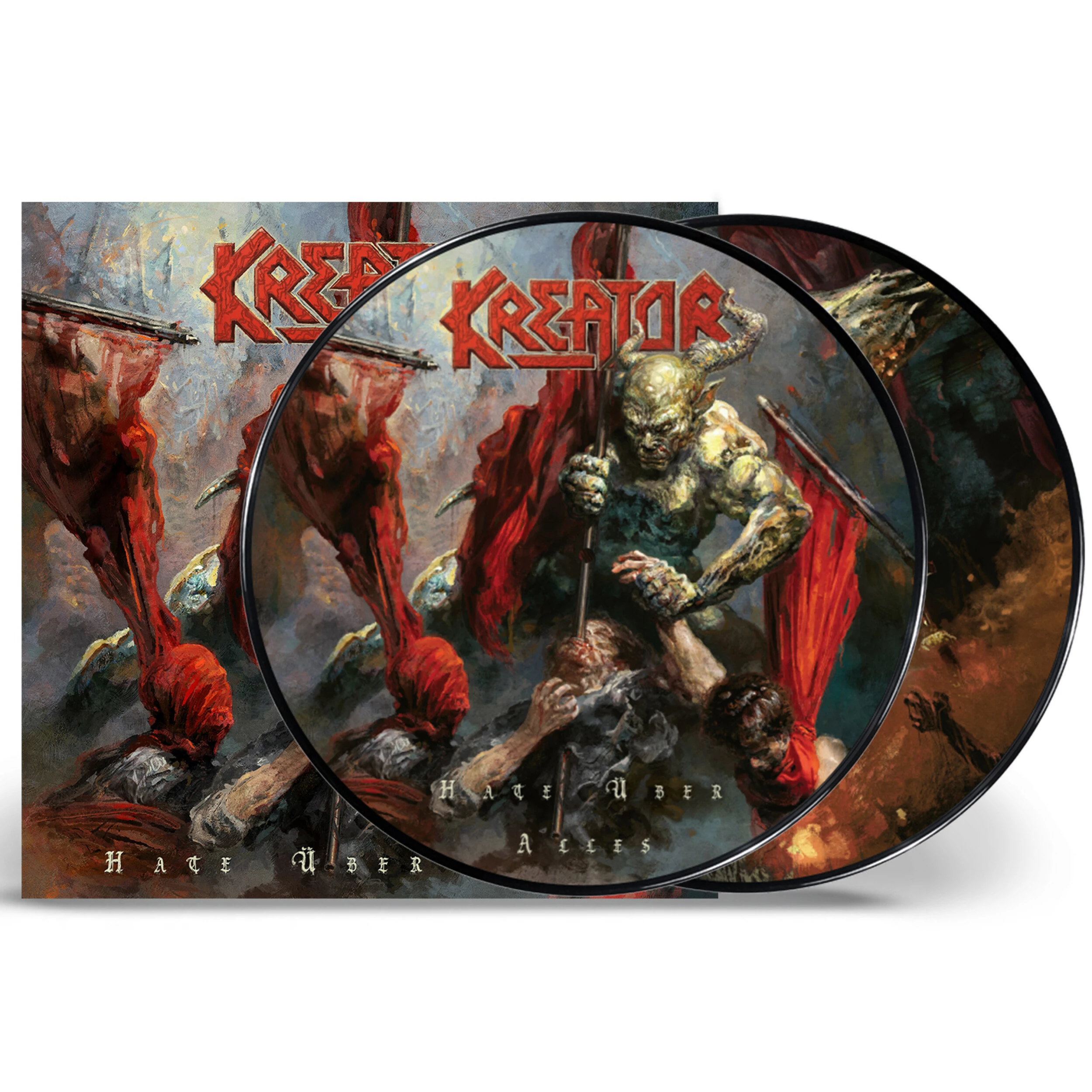 KREATOR - Hate Über Alles · PICTURE DLP (Thrash Metal Vinyl)